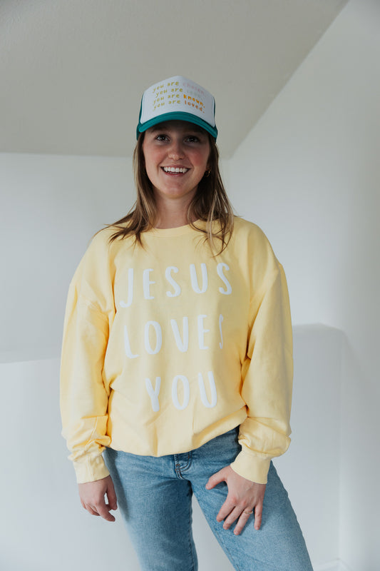 Jesus Loves You Crewneck