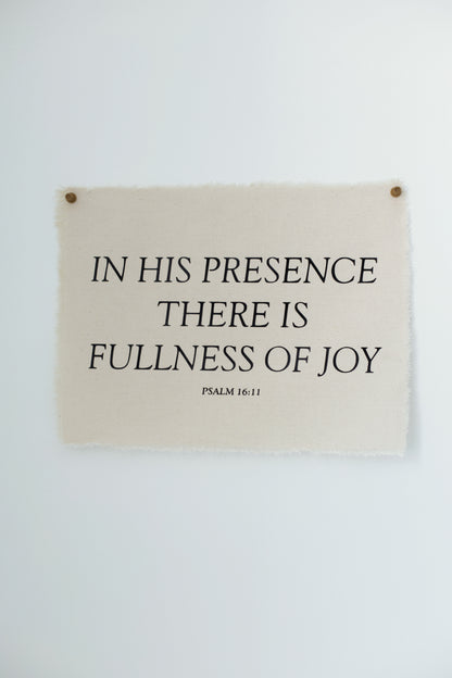 Fullness of Joy Banner